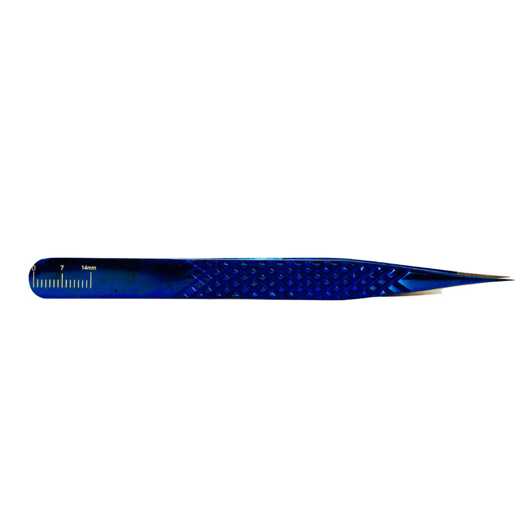Straight Eyelash Extension Isolation Tweezer With Gripping
