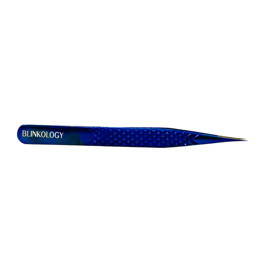 Straight Eyelash Extension Isolation Tweezer With Gripping