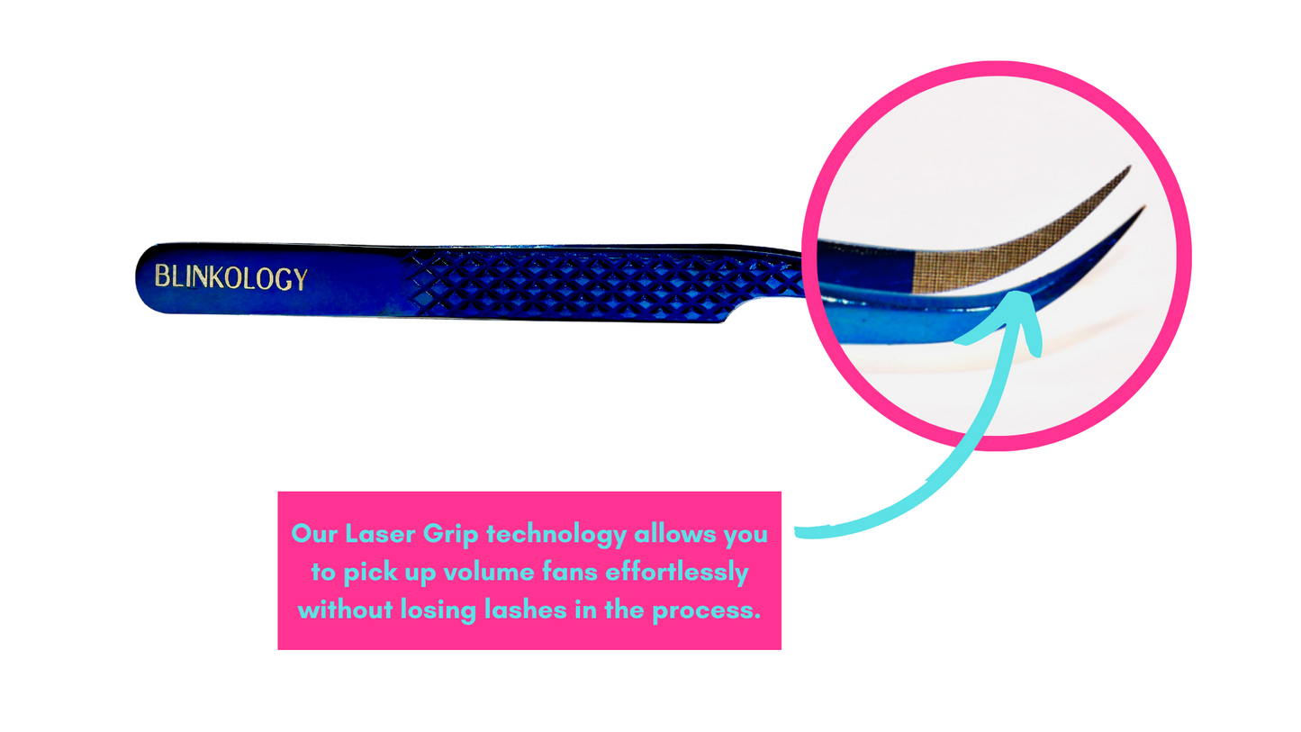 Curved ULTRA GRIP Volume Tweezer