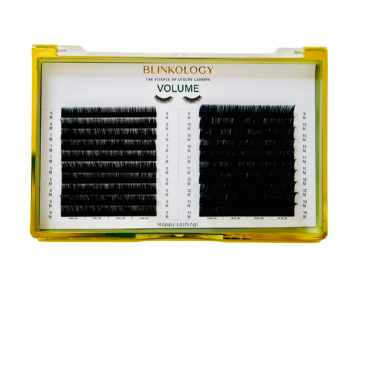 Volume Eyelash Extension Tray .05 Faux Mink Lash M Curl Mixed